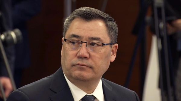 Президент Кыргызстана Садыр Жапаров на заседании Высшего Евразийского экономического совета (26 декабря 2024). Санкт-Петербург - Sputnik Армения