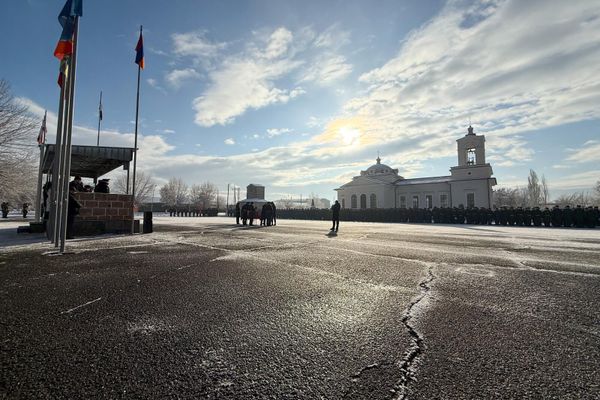 В Военной базе ордена Александра Невского в Армении отметили 83 годовщину со дня образования - Sputnik Армения