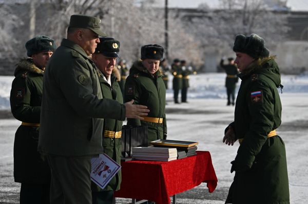 В Военной базе ордена Александра Невского в Армении отметили 83 годовщину со дня образования - Sputnik Армения