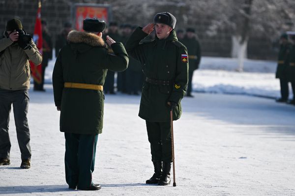 В Военной базе ордена Александра Невского в Армении отметили 83 годовщину со дня образования - Sputnik Армения
