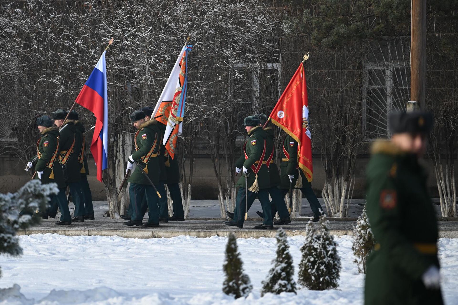 В Военной базе ордена Александра Невского в Армении отметили 83 годовщину со дня образования - Sputnik Армения, 1920, 30.12.2024