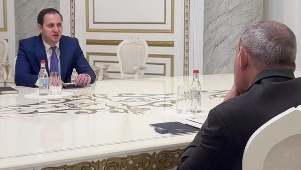 Гурген Африкян на встрече с премьер-министром Армении - Sputnik Армения