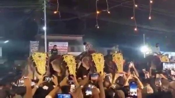 Слон набросился на людей во время религиозного фестиваля в индийском штате Керала - Sputnik Армения