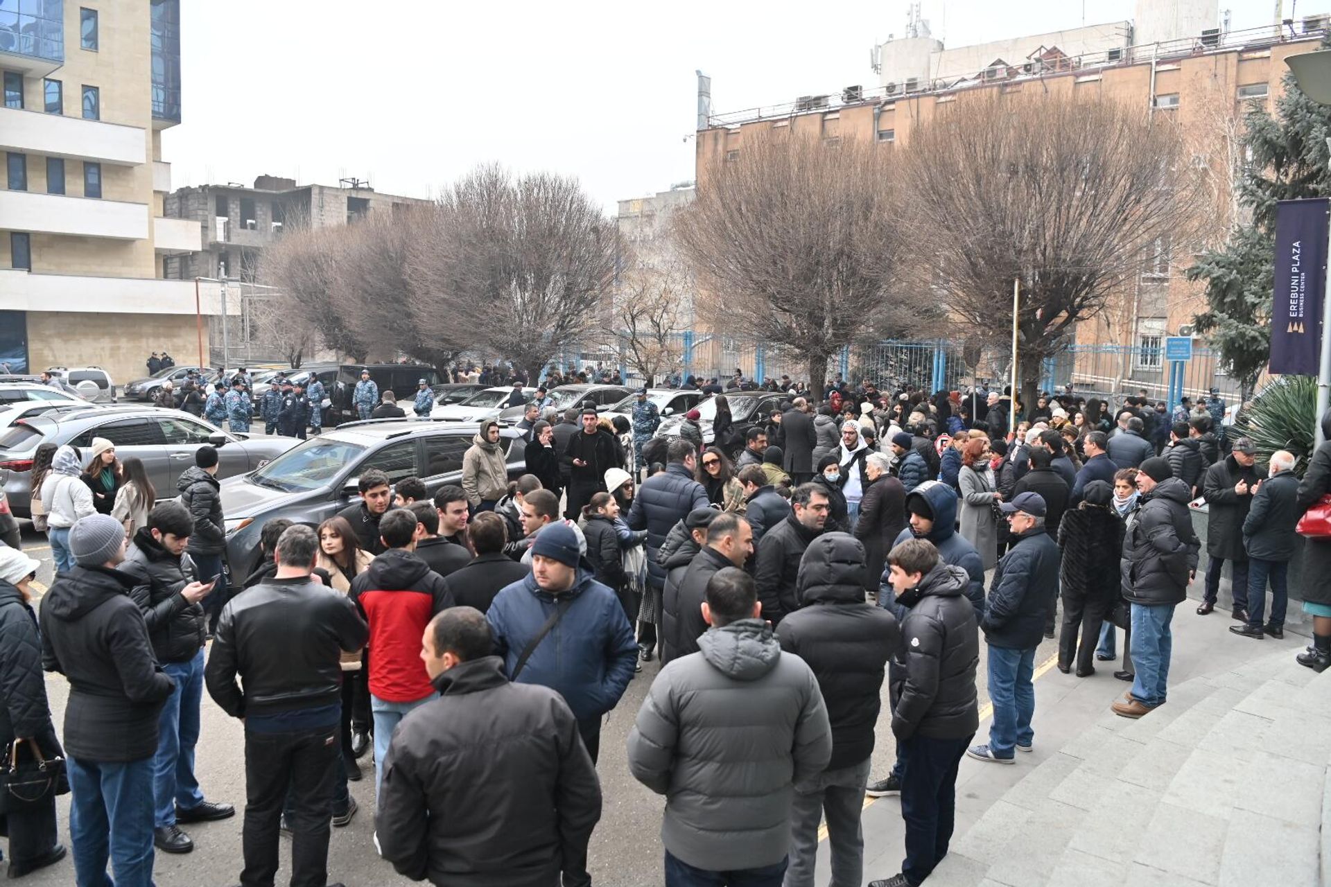 Акция в поддержку Рубена Варданяна у офиса ООН (17 января 2025). Еревaн - Sputnik Армения, 1920, 17.01.2025