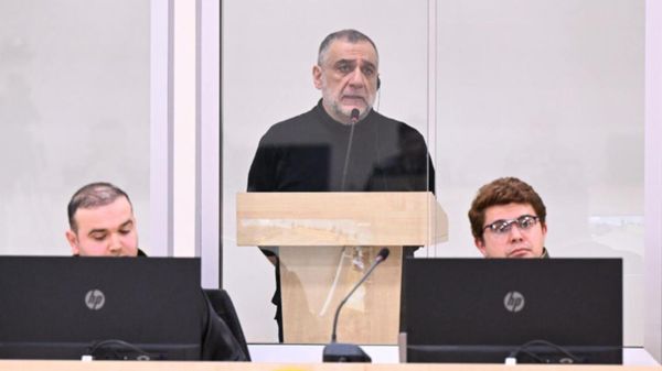 Кадры с сегодняшнего суда над военно-политическим руководством Нагорного Карабаха - Sputnik Армения