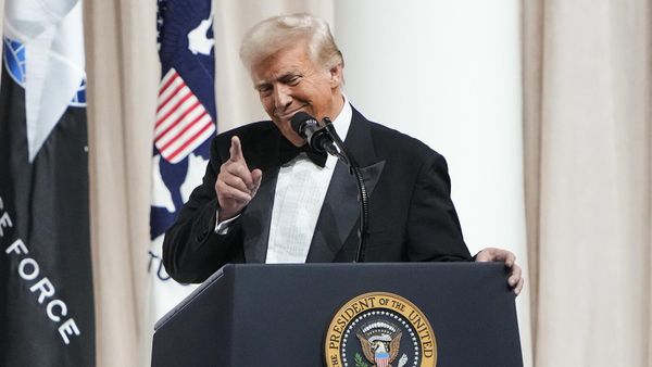 Президент Дональд Трамп выступает в завершительной части инаугурации (20 января 2025). Вашингтон - Sputnik Армения