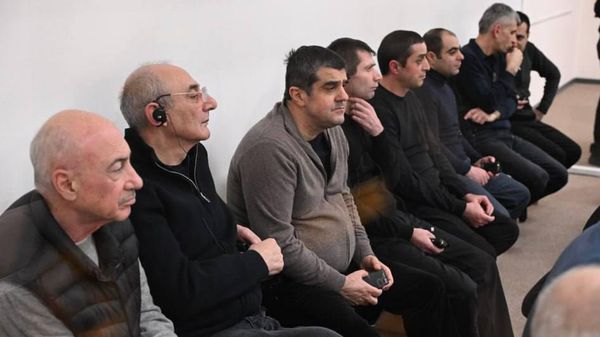 Судебное заседание над армянским военно-политическим руководством Нагорного Карабаха (21 января 2025). Баку - Sputnik Армения