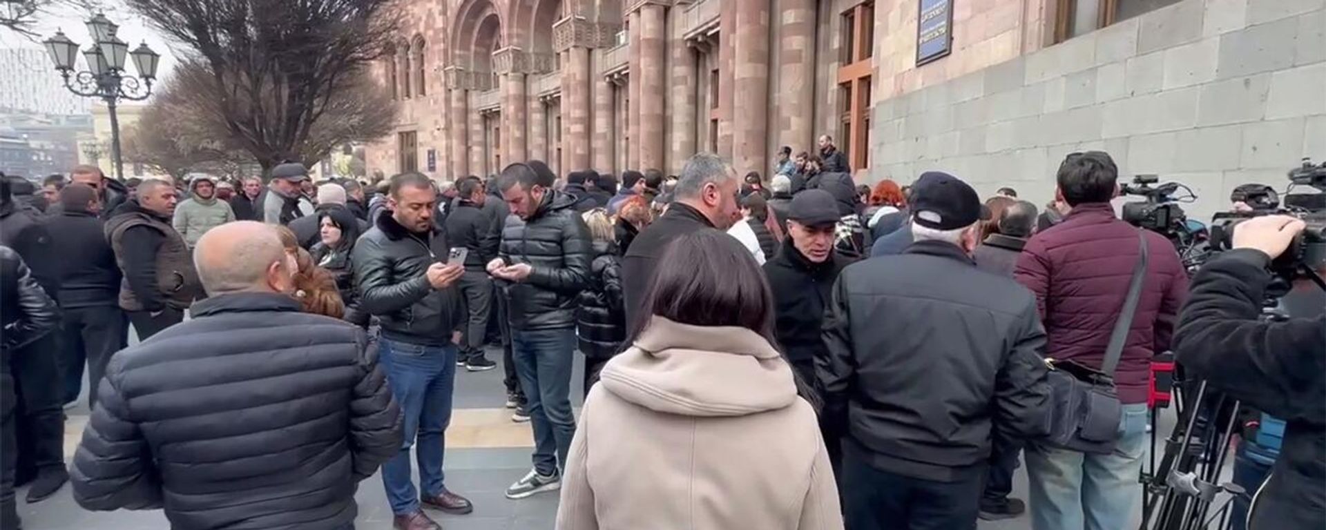Акция протеста на площади Республики - Sputnik Армения, 1920, 05.02.2025