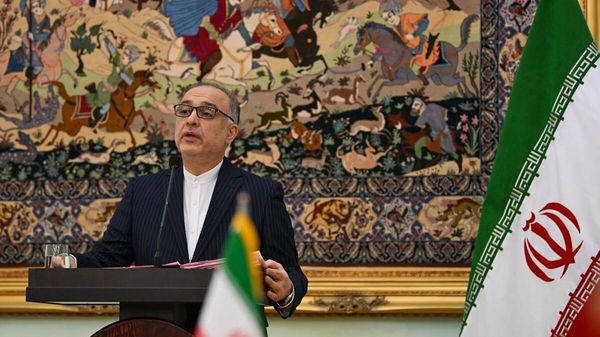 Пресс-конференция посла Ирана в Армении Мехди Собхани (6 февраля 2025). Еревaн - Sputnik Армения