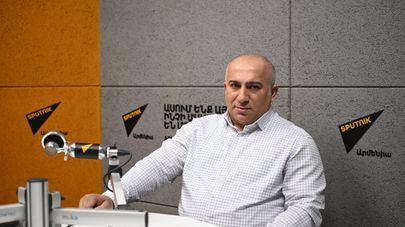 Политолог Ален Гевондян в гостях радио Sputnik