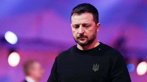 Президент Украины Владимир Зеленский примет участие в торжественных мероприятиях по случаю 80-й годовщины освобождения концентрационного лагеря Аушвиц II-Биркенау (27 января 2025). Бжезинка - Sputnik Армения