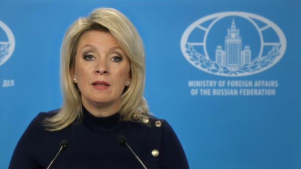 Мария Захарова во время еженедельного брифинга (14 февраля 2025). Москва - Sputnik Армения