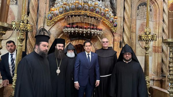 ԱՄՆ պետքարտուղարը Երուսաղեմում այցելել է Սուրբ Հարության տաճար - Sputnik Արմենիա