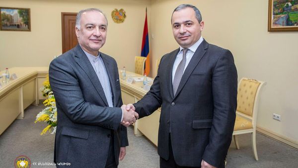 ՔԿ նախագահն ու Իրանի դեսպանը  - Sputnik Արմենիա