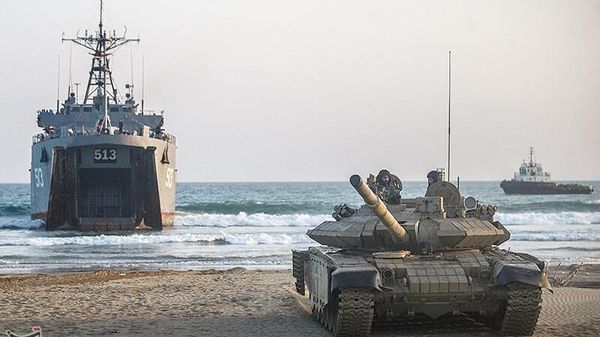 Крупномасштабные военные учения Zolfaqar 1403 иранских ВС (23 февраля 2025). Иран - Sputnik Армения