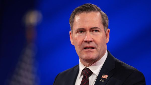 Советник по национальной безопасности США Майкл Уолтц во время интервью на конференции консервативных политических действий (21 февраля 2025). Оксон-Хилл - Sputnik Армения