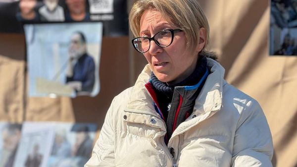 Мане Тандилян на площади Свободы продолжает голодовку (6 марта 2025). Еревaн - Sputnik Армения