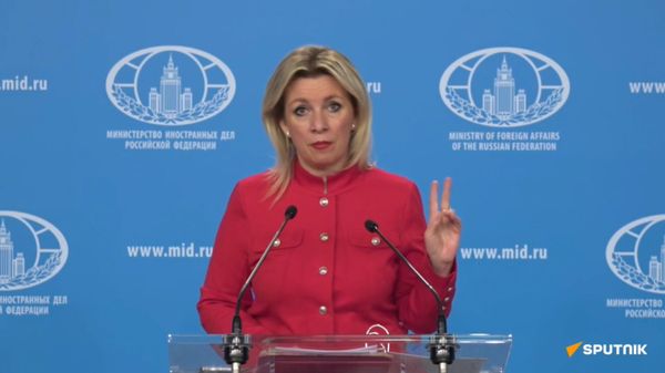 Урсула фон дер Ляйен призвала превратить Украину в шипованную свинью: Захарова - Sputnik Армения