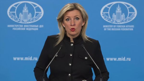 Мария Захарова во время еженедельного брифинга (13 марта 2025). Москва - Sputnik Армения
