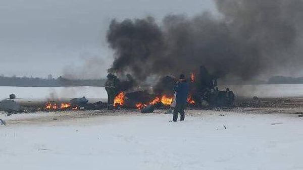 Вертолет Ми-28 потерпел крушение во время планового учебно-тренировочного полета (18 марта 2025). Ленинградская область - Sputnik Армения