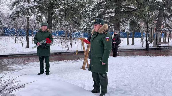 Военнослужащие военной базы ЮВО в Армении приняли участие в траурных мероприятиях, посвященных жертвам теракта в «Крокус Сити Холле» - Sputnik Армения