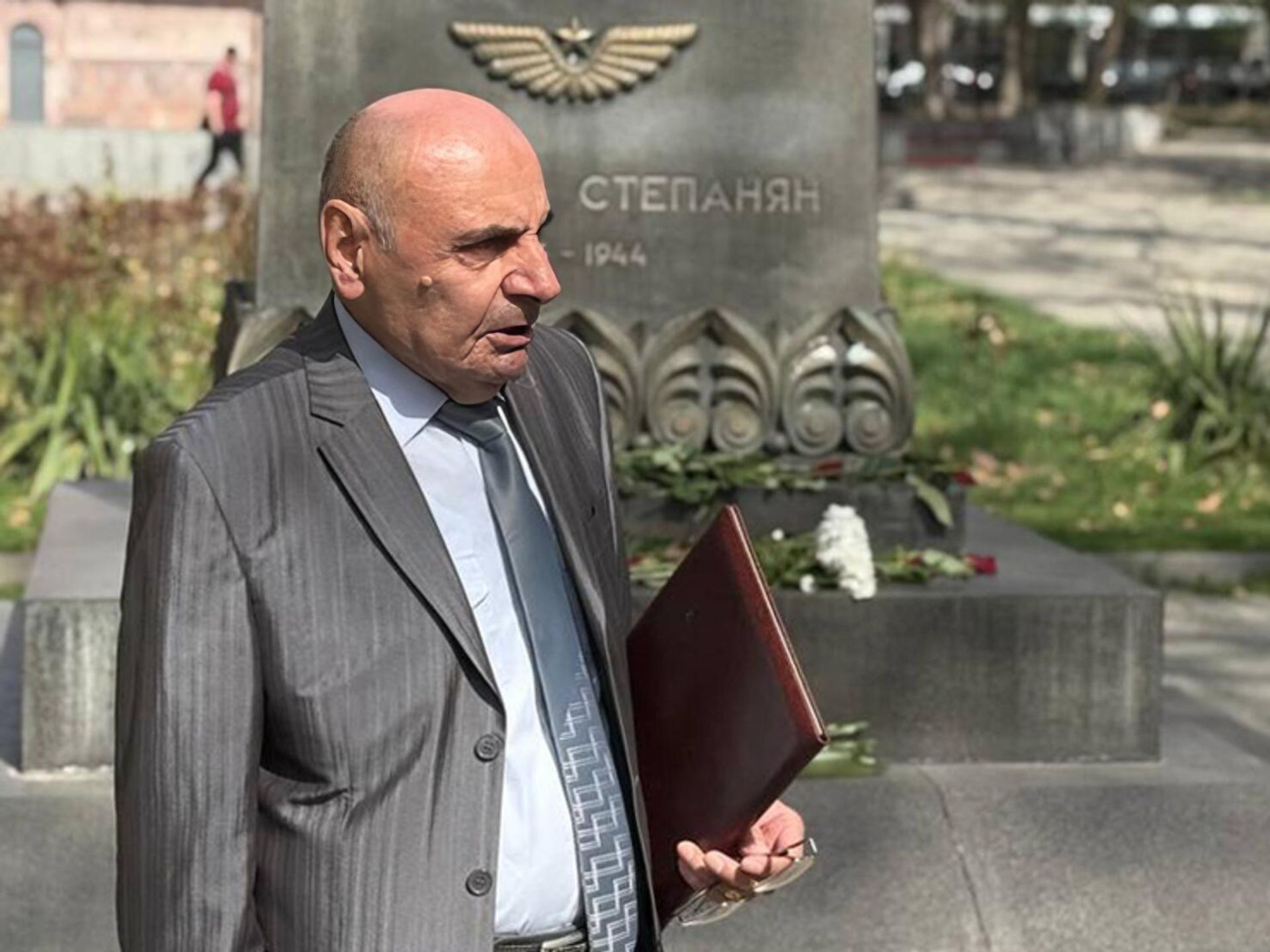 В Ереване почтили память дважды Героя Советского Союза Нельсона Степаняна В Ереване почтили память дважды Героя Советского Союза Нельсона Степаняна - Sputnik Армения, 1920, 28.03.2025