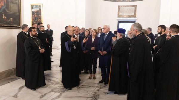 Գարեգին 2–րդը ընդունել է Գերմանիայի նախագահին - Sputnik Արմենիա