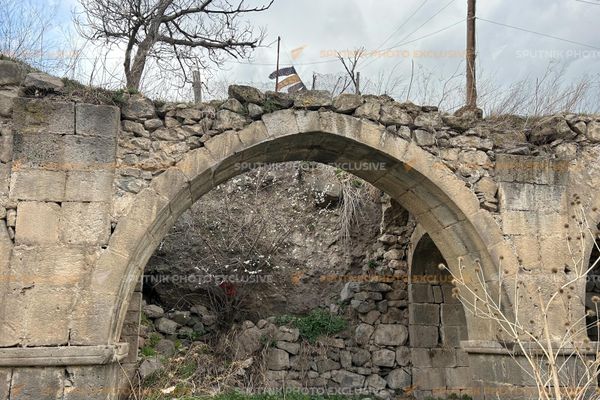 Սուրբ Մինաս եռանավ բազիլիկի ավերակները - Sputnik Արմենիա