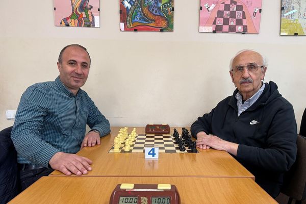 Հովհաննես Շողիկյանն ու Սուրեն Բաղդասարյանը - Sputnik Արմենիա