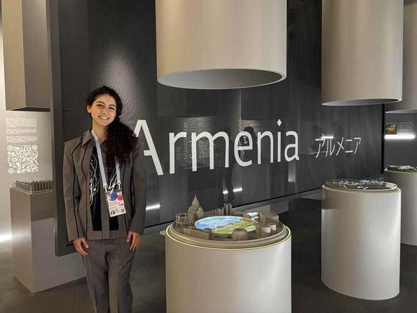 Лицо павильона Армении, 18-летняя воспитанница TUMO Милена - Sputnik Армения