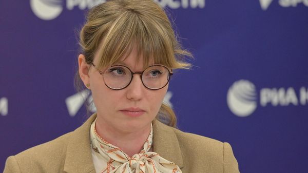 Видеомост Сила в единстве, посвящённый 80-летию Победы в Великой Отечественной войне (16 апреля 2025). Москвa - Sputnik Армения