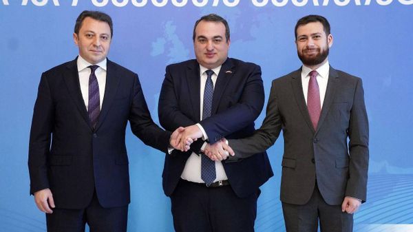 Ադրբեջանի, Վրաստանի և Հայաստանի փոխարտգործնախարարները - Sputnik Արմենիա