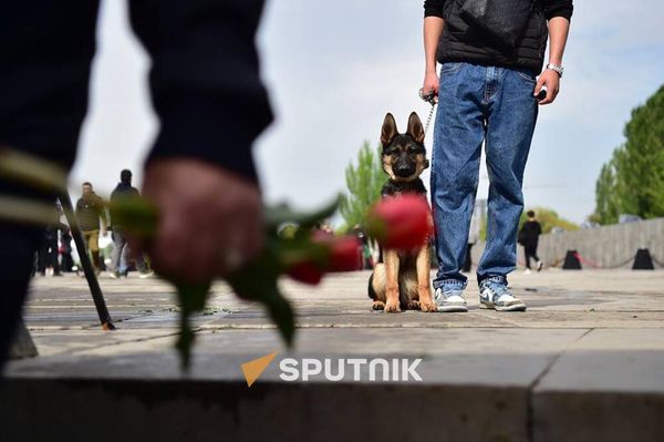 Ծիծեռնակաբերդի ճանապարհին - Sputnik Արմենիա
