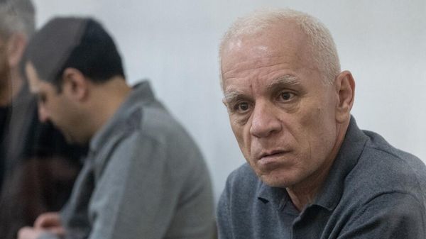 Судебное заседание над армянским военно-политическим руководством Нагорного Карабаха (25 апреля 2025). Баку - Sputnik Армения