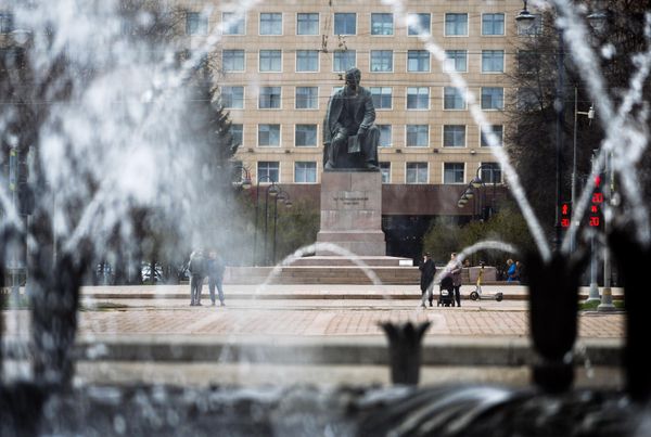 Фонтан «Слава» в Московском парке Победы в Санкт-Петербурге - Sputnik Армения