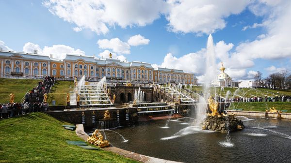 Открытие сезона фонтанов в Петергофе - Sputnik Армения