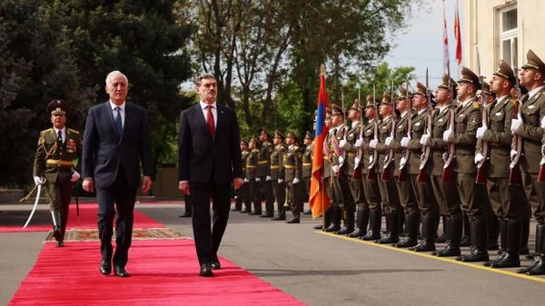 Միխեիլ Կավելաշվիլին ու Վահագն Խաչատուրյանը - Sputnik Արմենիա