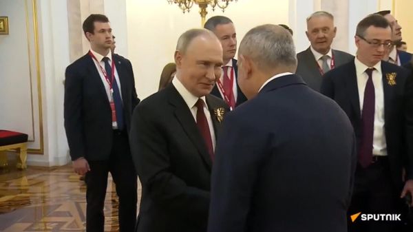 Путин и Пашинян попрощались - Sputnik Армения