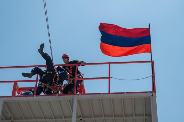 Ռուս-հայկական մարդասիրական արձագանքման կենտրոնի 10-ամյակին նվիրված միջազգային ցուցադրական վարժանքներ և հրշեջ-փրկարարական տեխնիկայի և տեխնոլոգիաների ցուցահանդես - Sputnik Արմենիա