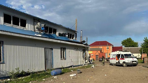 Последствия обстрела ВСУ в городе Льгов - Sputnik Армения