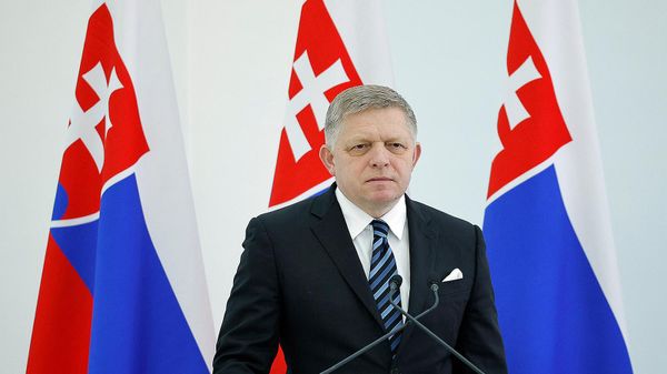 Совместная пресс-конференция премьеров Армении и Словакии Никола Пашиняна и Роберта Фицо по итогам встречи (26 мая 2025). Еревaн - Sputnik Армения