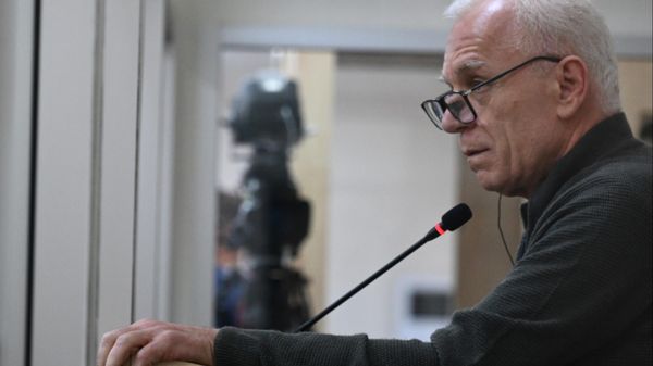 Судебное заседание над армянским военно-политическим руководством Нагорного Карабаха (29 мая 2025). Баку - Sputnik Армения