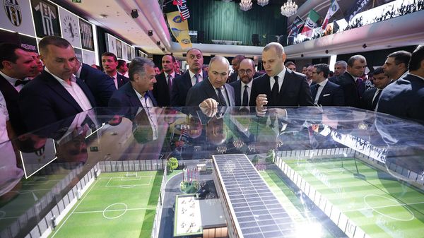 Премьер-министр Никол Пашинян принял участие в презентации армянской академи Ювентуса (29 мая 2025). Еревaн - Sputnik Армения
