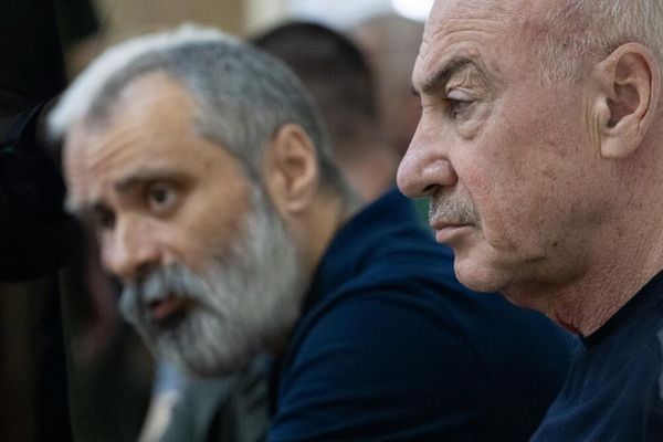 Судебное заседание над армянским военно-политическим руководством Нагорного Карабаха (2 июня 2025). Баку - Sputnik Армения