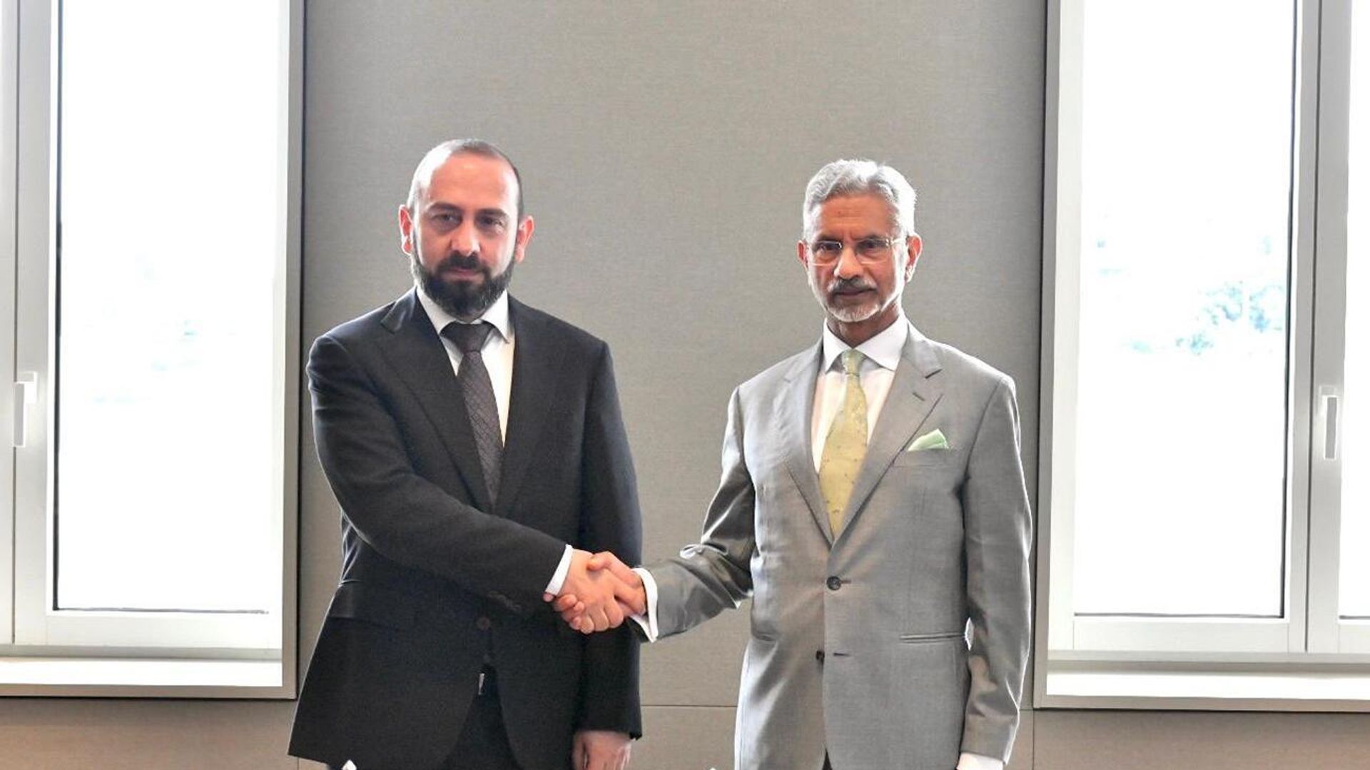 Սուբրամանյամ Ջայշանկարն ու Արարատ Միրզոյանը. արխիվային լուսանկար Սուբրամանյամ Ջայշանկարն ու Արարատ Միրզոյանը. արխիվային լուսանկար - Sputnik Արմենիա, 1920, 04.04.2026
