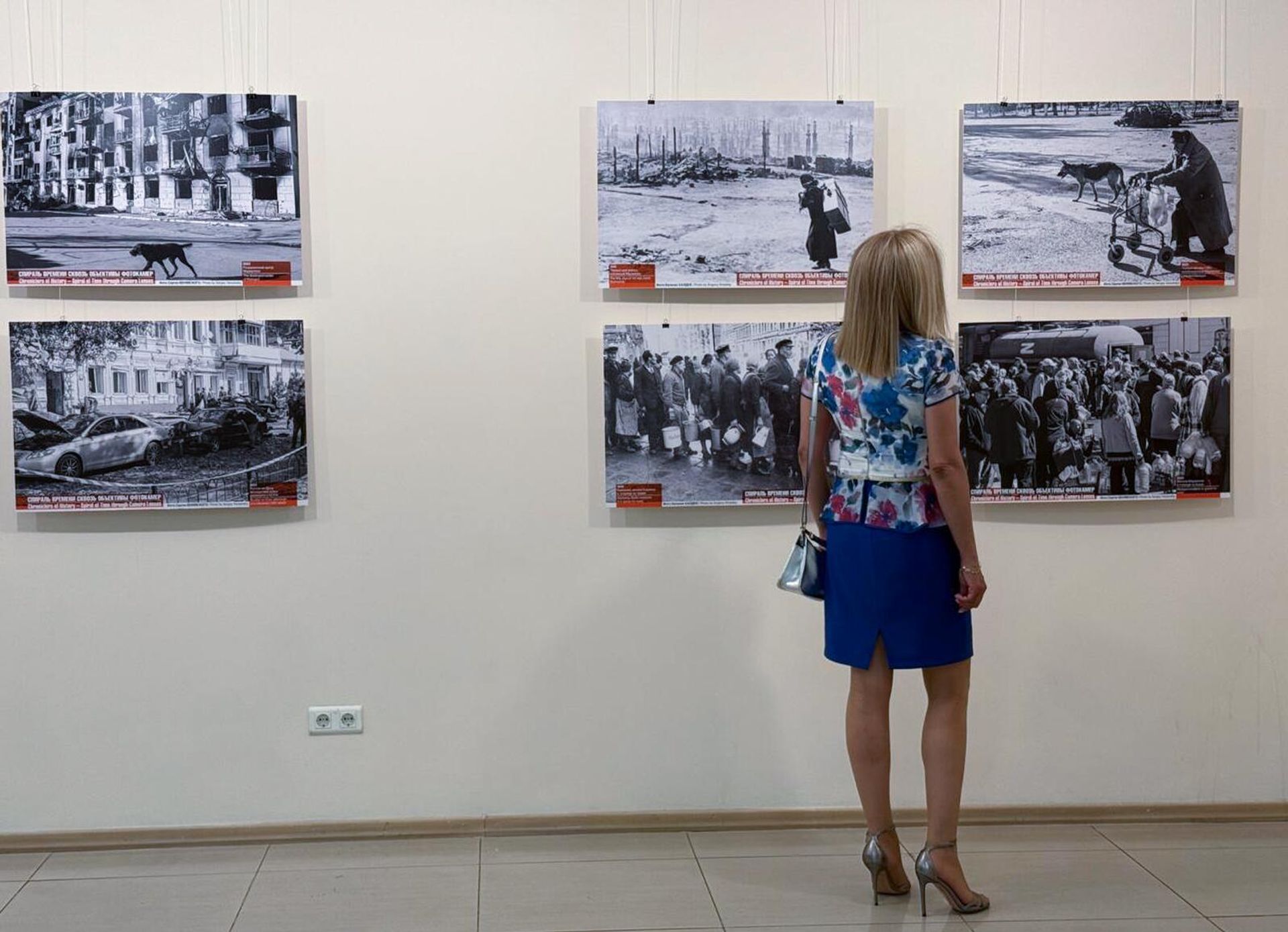 Открытие выставки российского журналиста Война глазами фотоаппарата (16 июня 2025). Еревaн - Sputnik Արմենիա, 1920, 16.06.2025