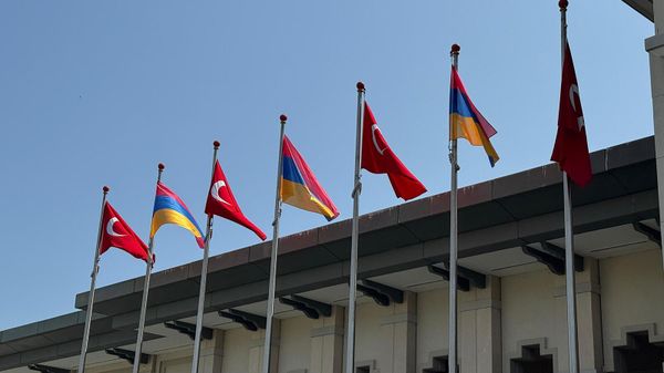 Հայաստանի ու Թուրքիայի դրոշները - Sputnik Արմենիա