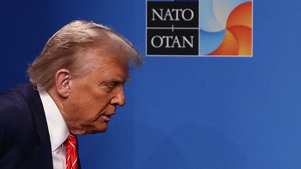Президент США Дональд Трамп на саммите глав государств и правительств NATO (25 июня 2025). Гаага - Sputnik Армения