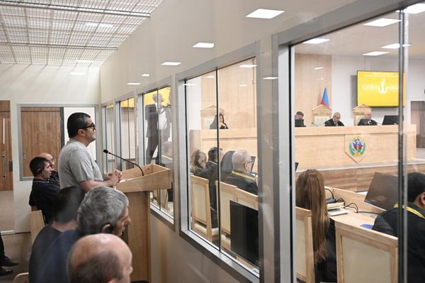 Судебное заседание над армянским военно-политическим руководством Нагорного Карабаха (30 июня 2025). Баку Судебное заседание над армянским военно-политическим руководством Нагорного Карабаха (30 июня 2025). Баку - Sputnik Армения