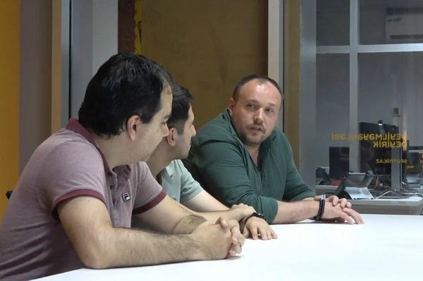Евгений Белоусов во время работы - Sputnik Армения